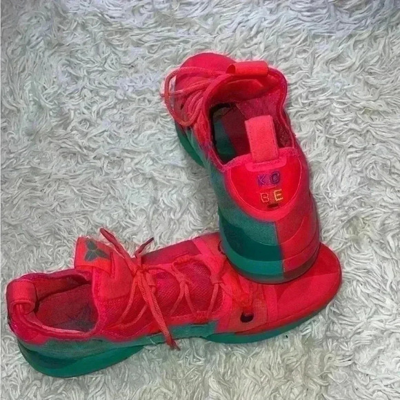 Nike Kobe AD Red Orbit Clear Emerald Mamba Basketball Shoes AR5515-600 Size 14 main image 5